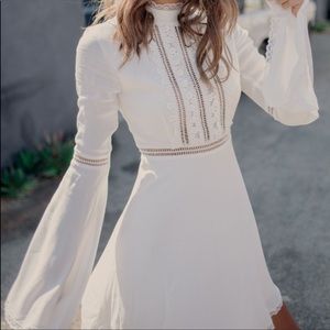 For Love & Lemons White Willow Bell Sleeve - small